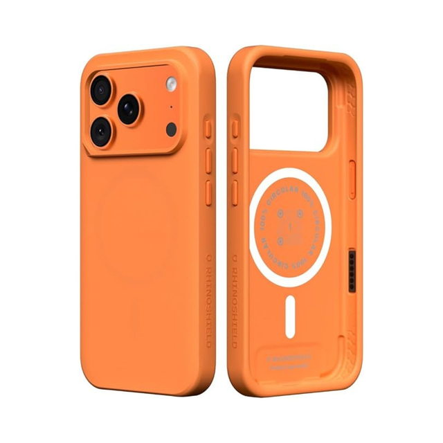 RHINOSHIELD Custodia SolidX MagSafe per iPhone 17 Pro (Arancione)
