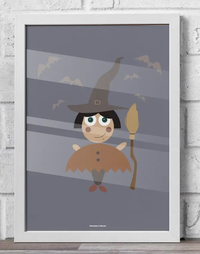 04 - Affiche enfant sorcière