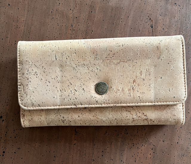 Portefeuille en liège naturel (grand format)