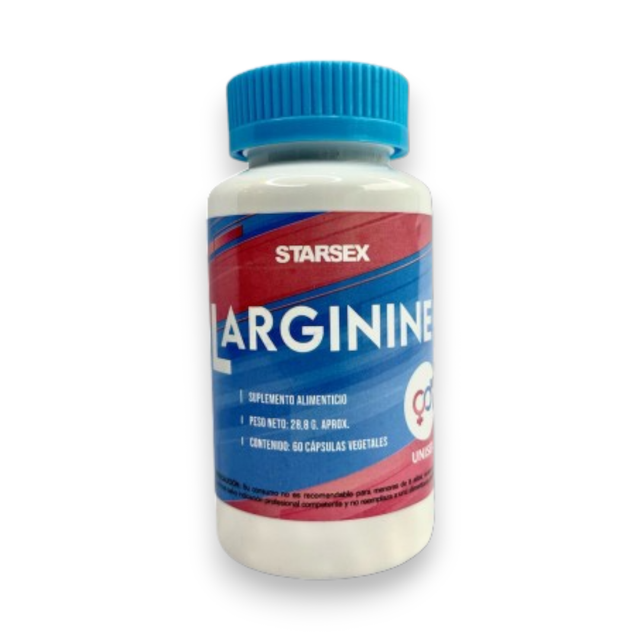 Cápsulas L-Arginine Unisex 60 Caps
