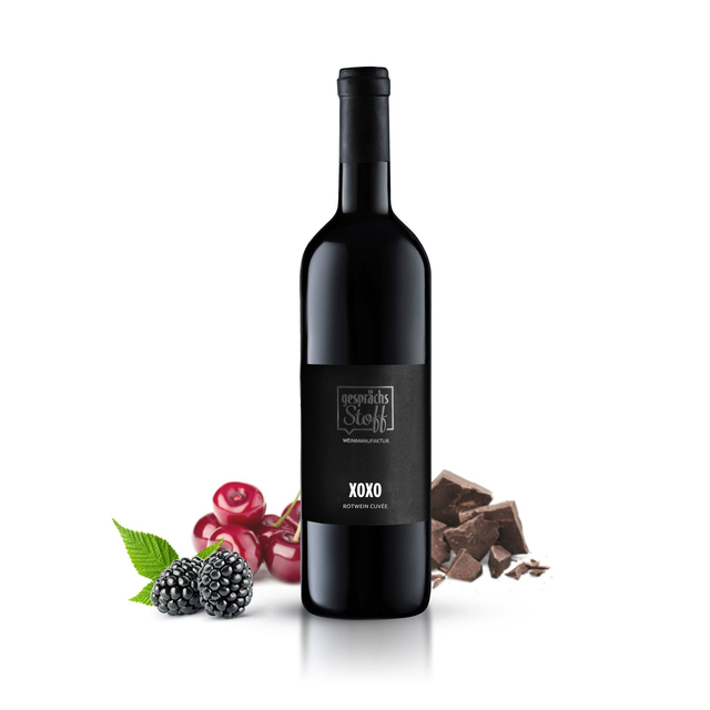 Gesprächsstoff - XOXO ROTWEIN CUVÉE - Spätburgunder trocken