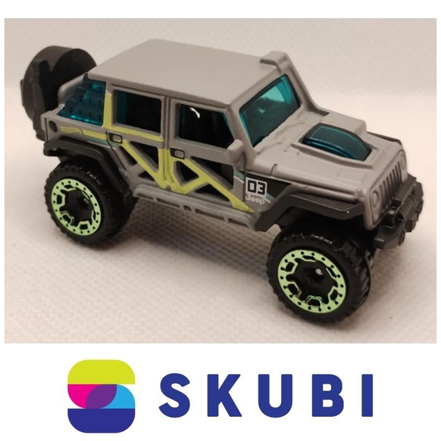2017 Jeep Wrangler 03 - Hot Wheels FJV47 - Baja Blazers