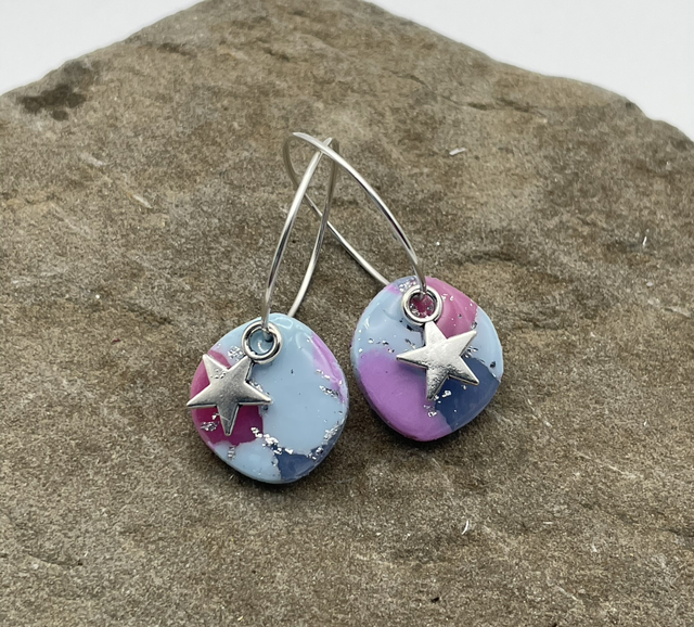 Misty star hoops 