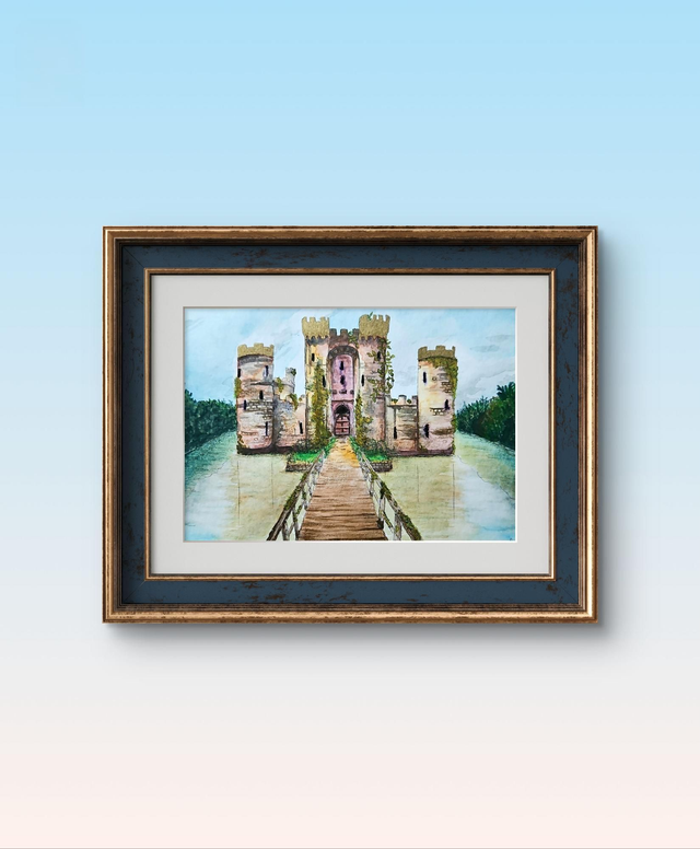 Château dans l'eau