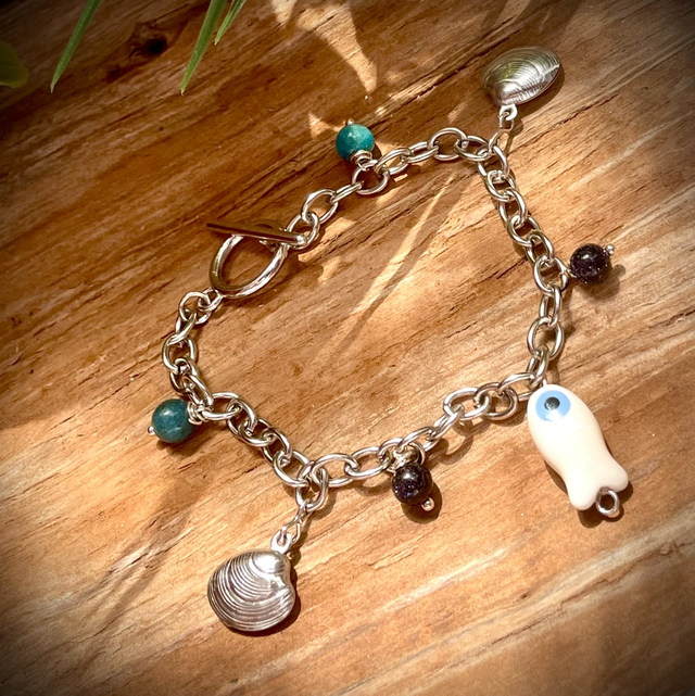 Bracelet Breloque Apatite