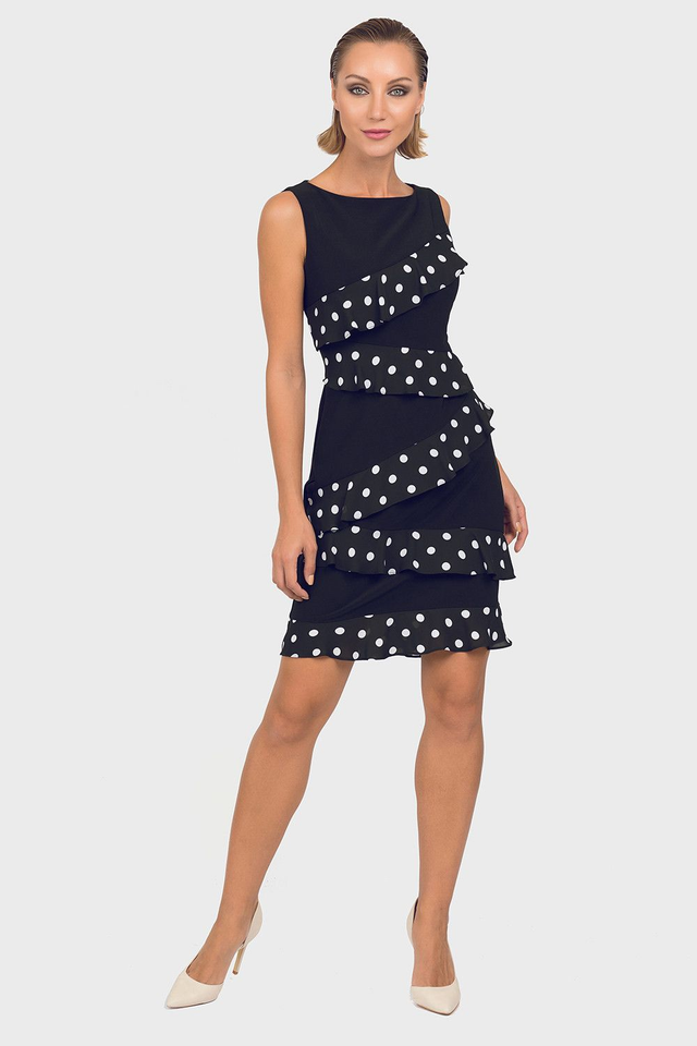 JOSEPH RIBKOFF MUSTAVALKOINEN PALLOMEKKO FRILLASOMISTEIN