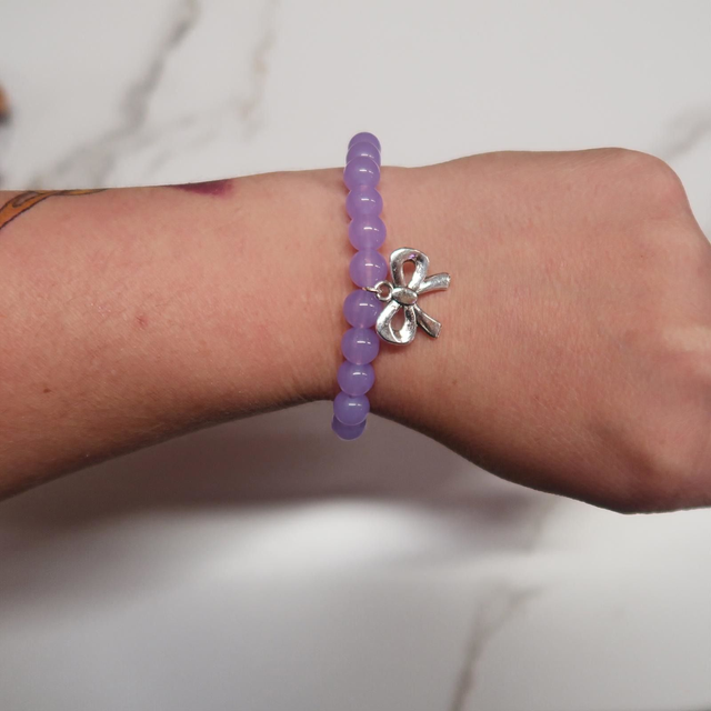 Book Themed Beaded Bracelet