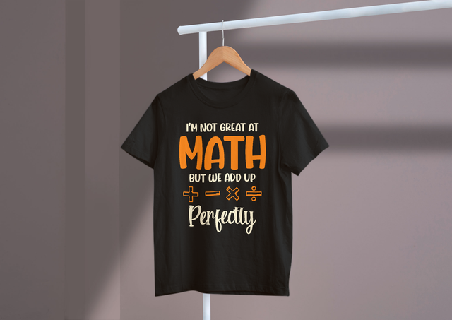 I’m Not Great At Math But We Add Up Perfectly Valentine Love. Ich bin nicht besonders gut in Mathe, aber wir summieren uns perfekt zum Valentinstag