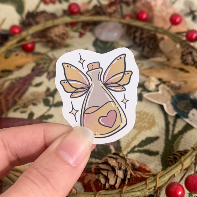 Sticker - Fiole orange