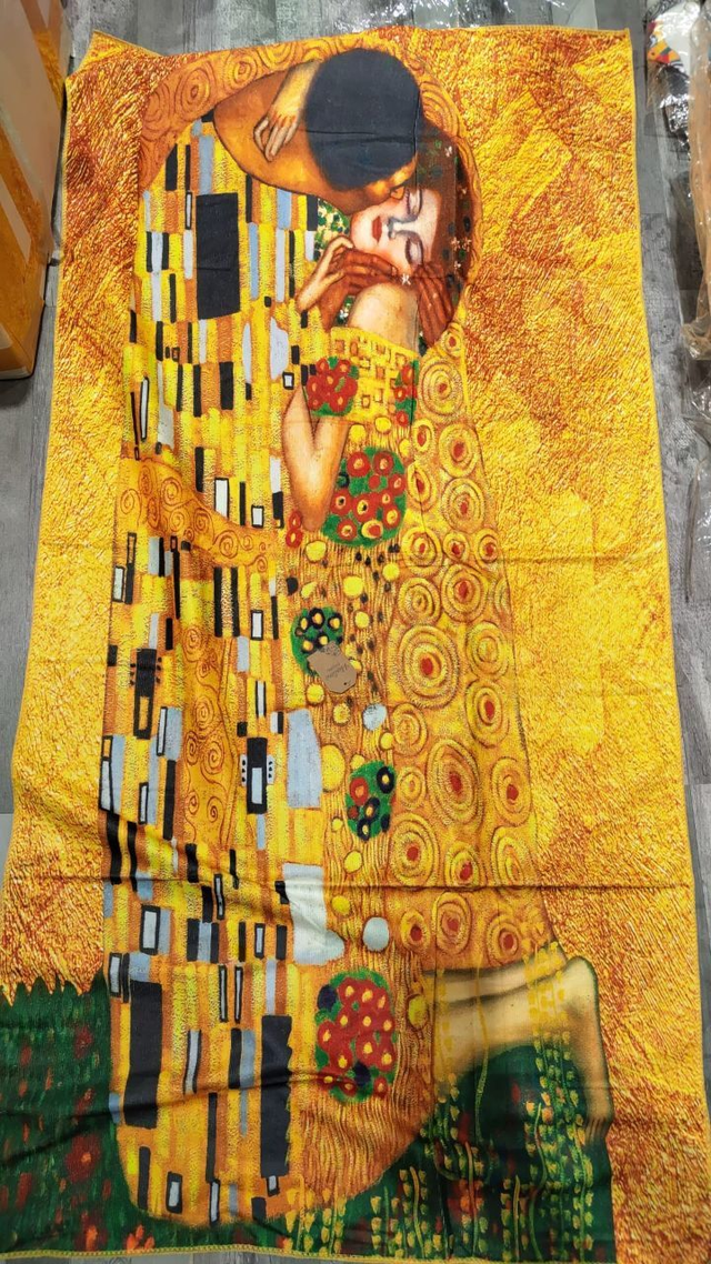 Telo mare il bacio di Gustav Klimt