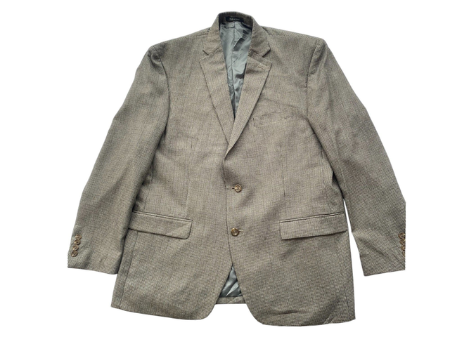 Veste oversize Chaps beige à rayures