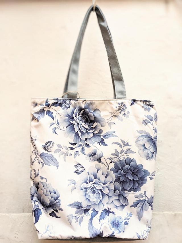 Cabas BLEU PIVOINE 
