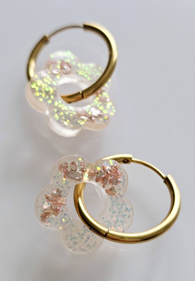 CREOLES MERMAID ÉCLATS ROSES