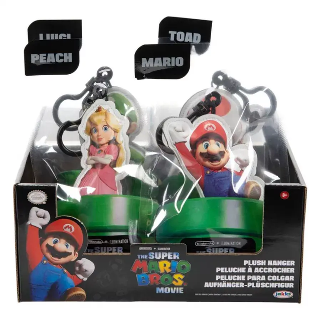 Super Mario Bros: Plush Keyrings