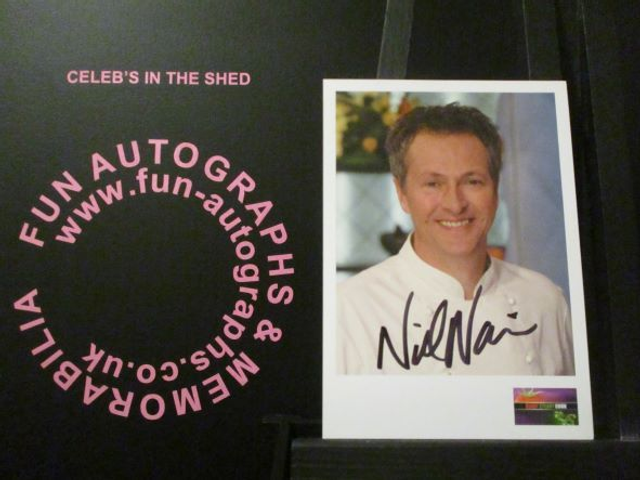 Nick Nair Authentic Autographed Ready Steady Cook 6x4 Cast Card
