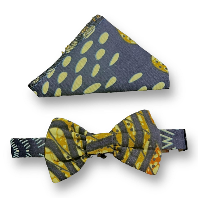 Noeud papillon et mouchoir de poche