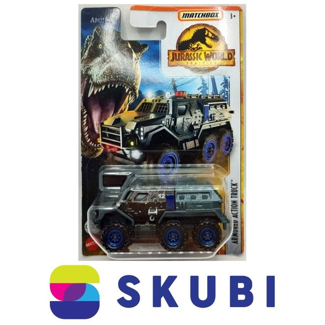 Armored Action Truck - Jurassic World - Matchbox