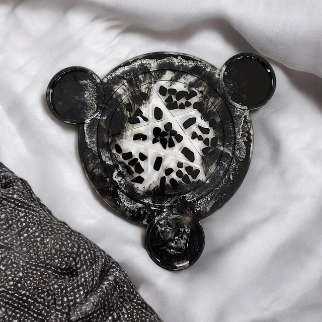 Plateau YZALYS | OBSCURA – Obsidienne noire