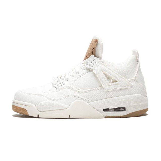Air Jordan 4 Retro Levis NRG White Denim