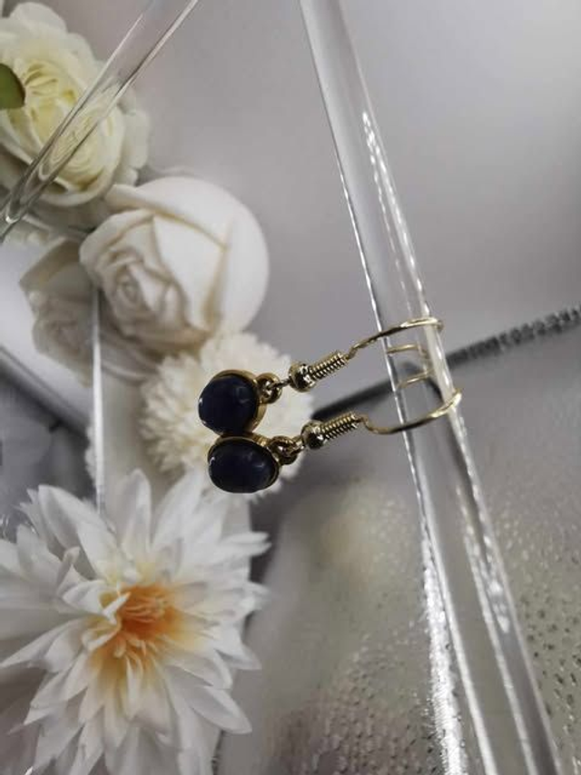 Boucles d'oreilles lapis-lazuli