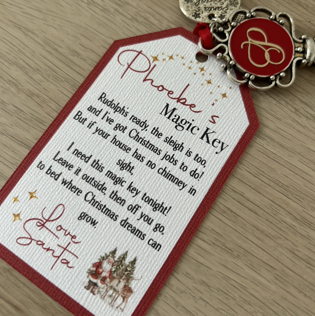 Personalised Santa’s Magic Key