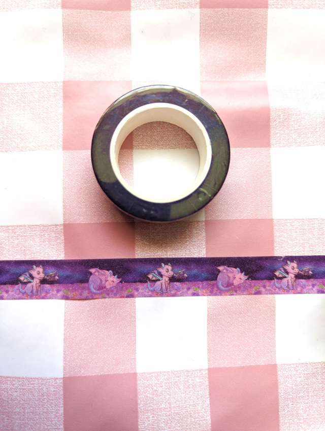 Candy Dragon Washi Tape - washi tape cute, washi tape set, washi tape samples, scrapbooking, scrapbook supplies, Mythology, mythical