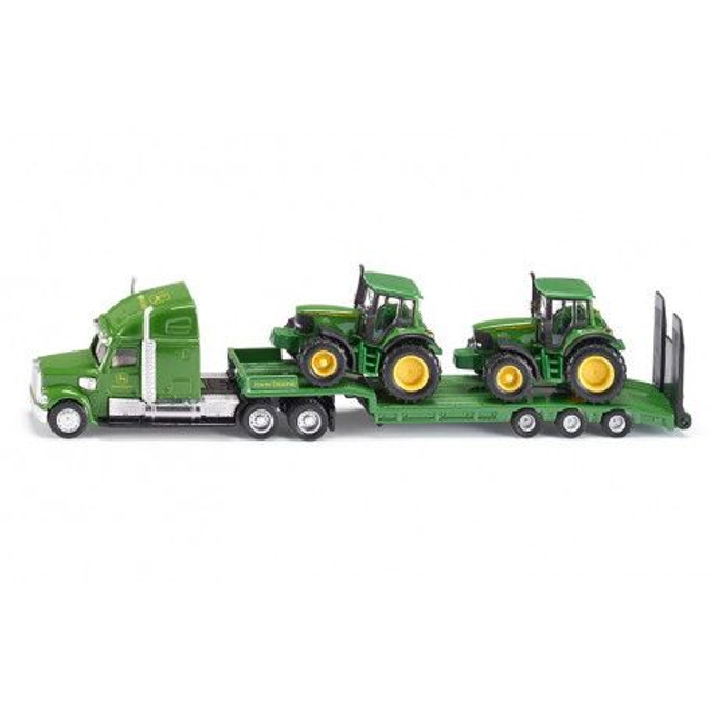 Siku 1837 camion+tracteur et plateau John Deere 1.87