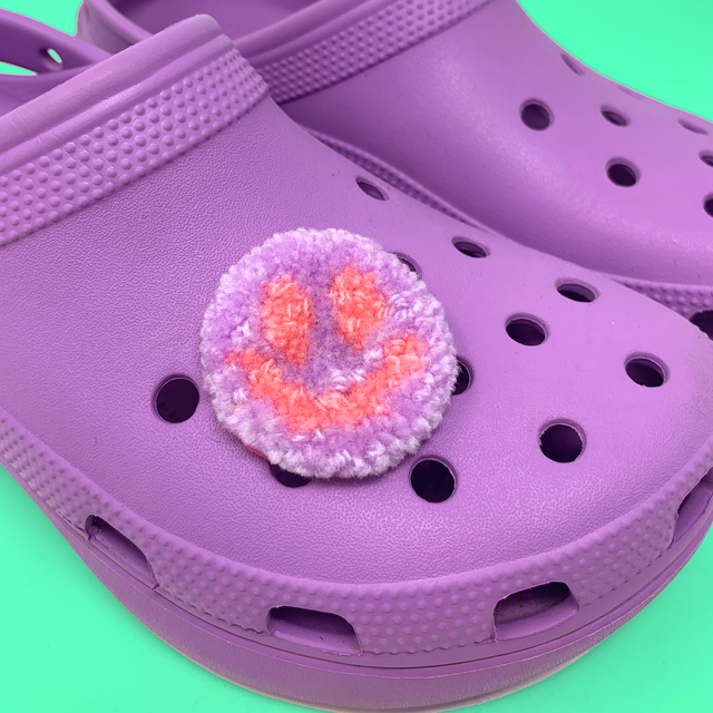 Sunrise Smile Croc charm