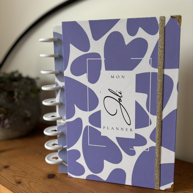 Planner Deluxe cœurs 
