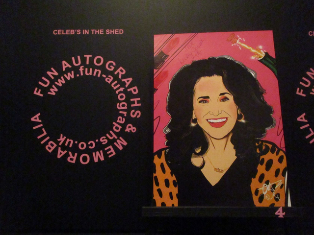 Lesley Joseph Limited Edition Signed A4 Comic Style Drawing Print (4)