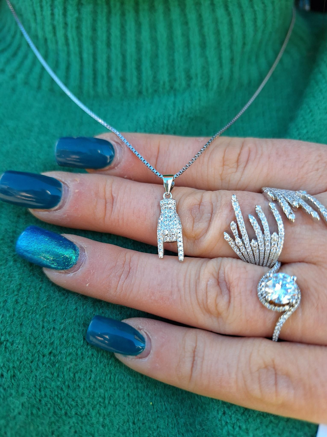 Corna 🤘 Argento 925