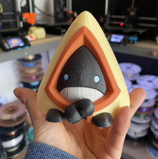 Fanart pla effetto multicolor o glitter