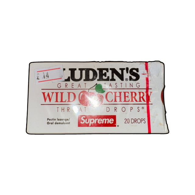 Supreme X Luden's Wild Cherry Throat Drops 