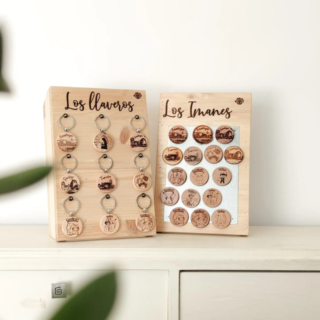 Llaveros y Imanes personalizados