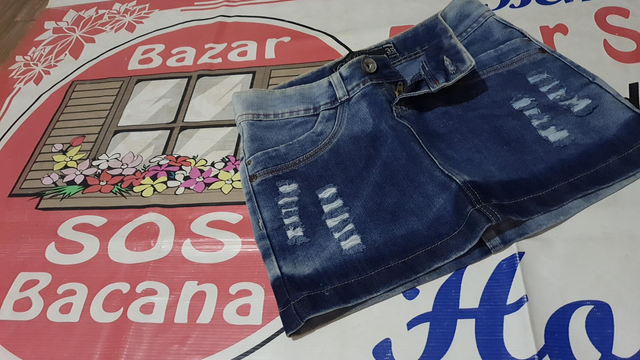 Saias JEANS Curta, T/36