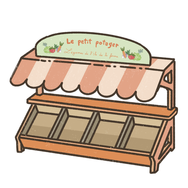 Étalage du maraîcher