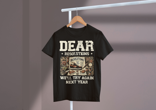 Dear Resolutions We’ll Try Again Next Year Goal Reset
Liebe Vorsätze, wir werden es nächstes Jahr noch einmal versuchen. Ziel zurücksetzen