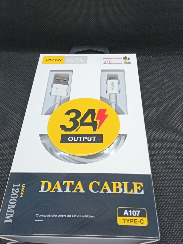 *0225-DATA CABLE
Compatible with all USB edition
A107
TYPE-C 3A Output