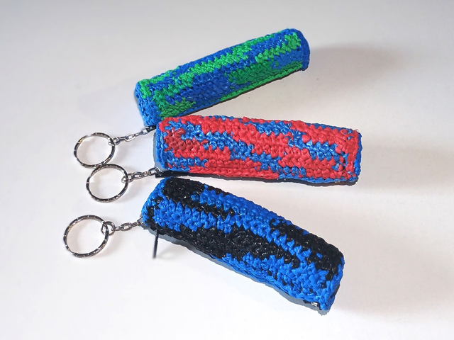 Llavero Monedero Tubo