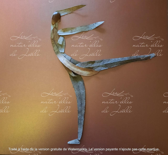 L' arabesque de Carolyn Carlson 20x20cm Papier classique 180g 