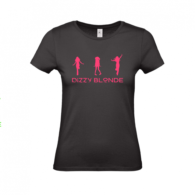 Dizzy blonde Ladies T shirt