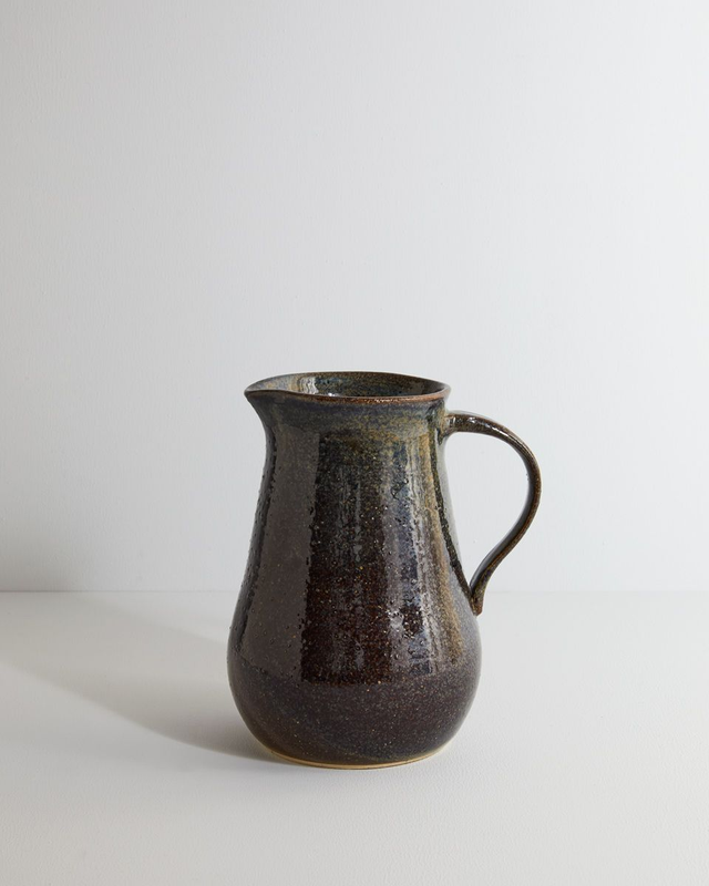 Single jug in blue mist