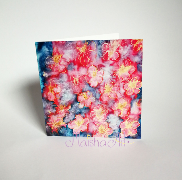 Voščilnica, Triglavske rože