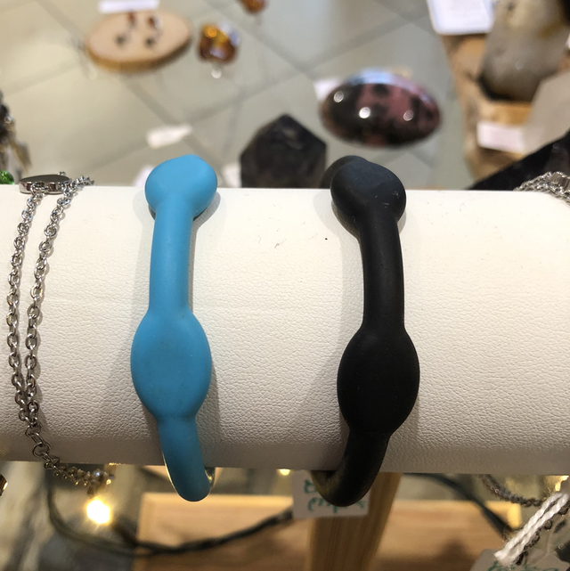 Bracelet magnetix silicone noir