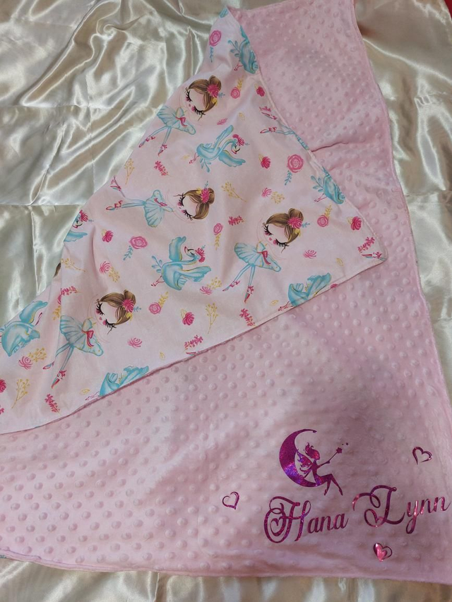 Couverture bébé personnalisée 