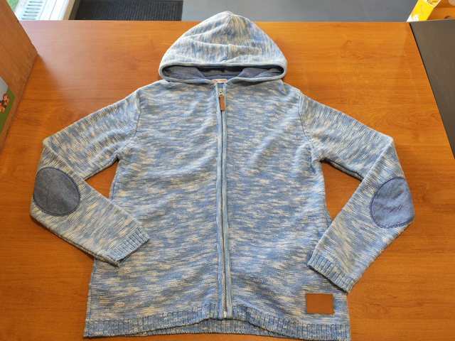 Veste bleu en 10 ans