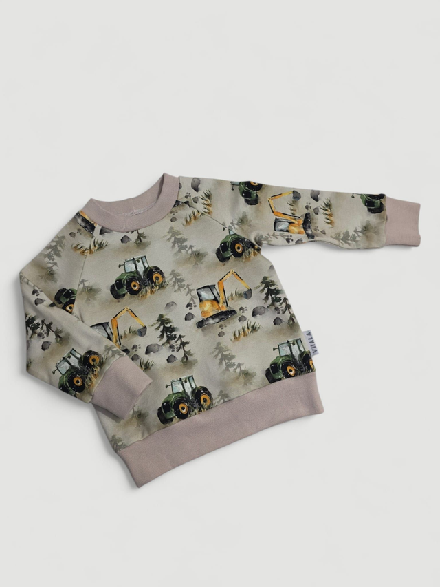 Collegepaita TYÖKONEET, KAURA