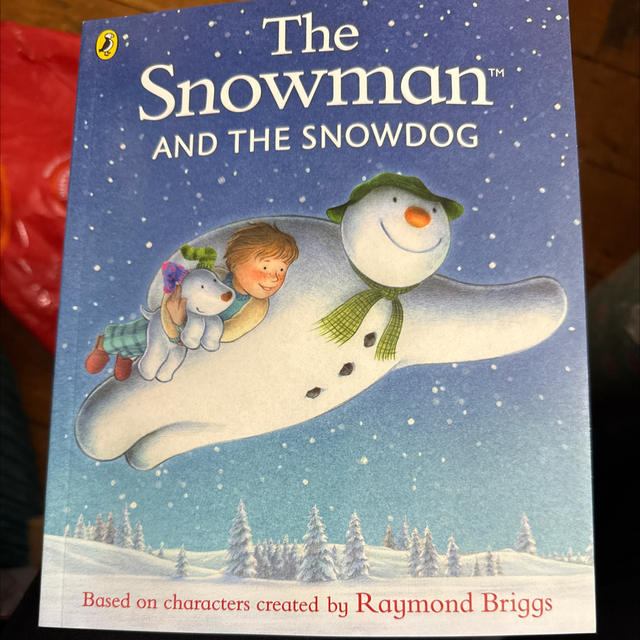 The Snowman and the snow dog 