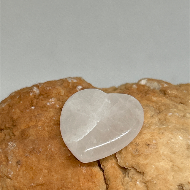 coeur en cristal de roche 