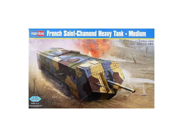 French Saint-Chamond Heavy Tank Medium Hobby boss 83859 1/35